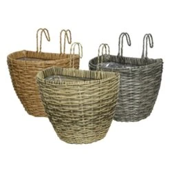 Balkonbak Wicker 3 Kl. Ass - 18 X 29 X 38 Cm