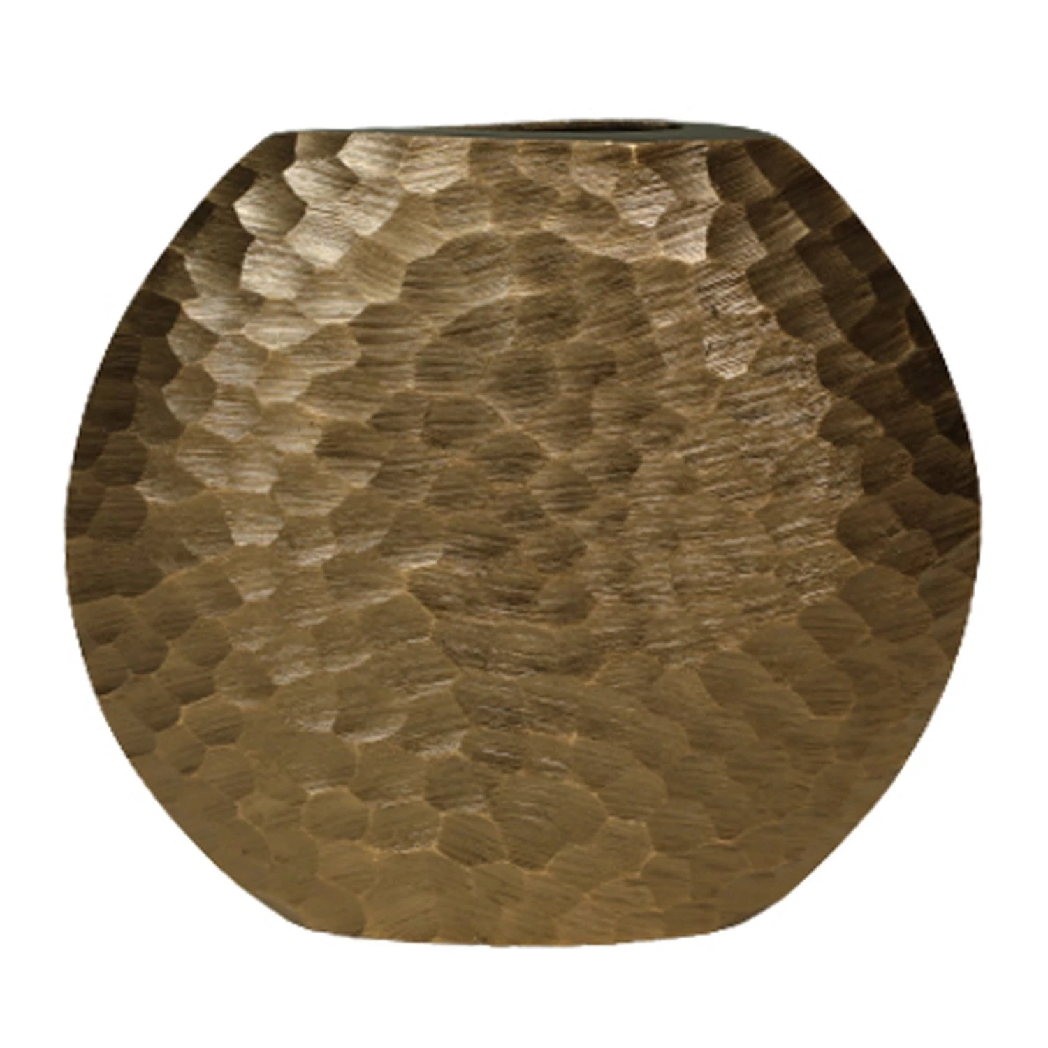 Bloemenvaas Brass Antique - 30,5 X 8 X 34 Cm