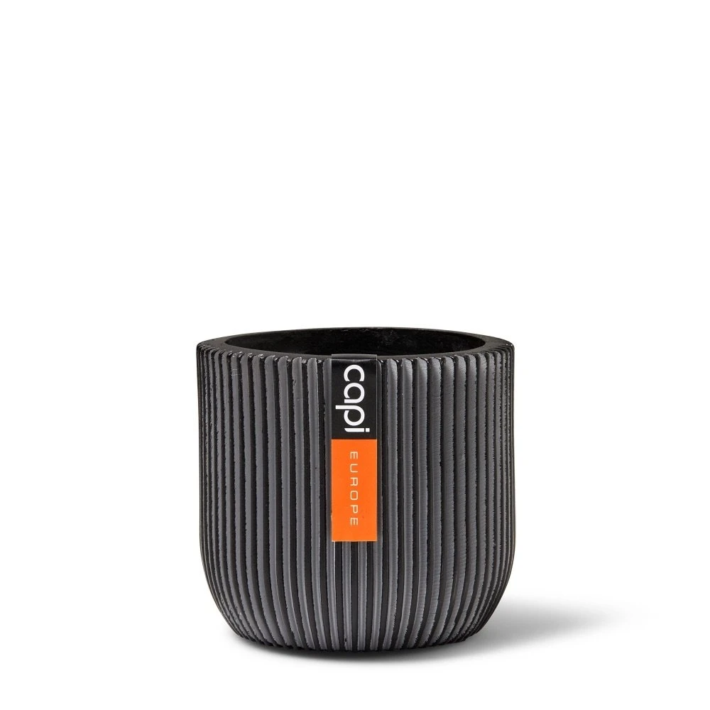 Capi Europe Pot Bol Groove 17x15 Zwart