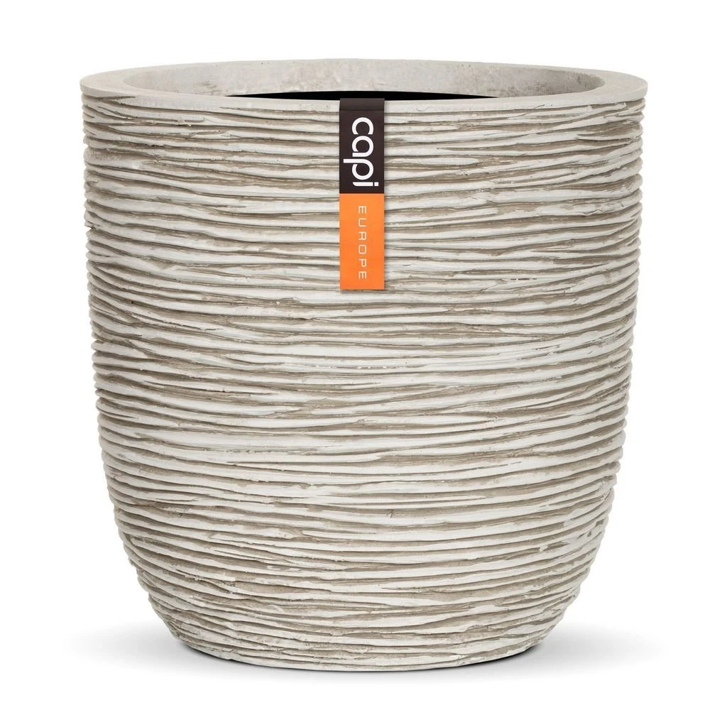 Capi Nature Rib Pot Bol Ivoor - 35x34cm