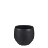 Douro Pot Rond Zwart Mat - H18xd20cm
