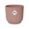 Elho Bloempot Vibes Fold Rond Wielen 35cm Roze