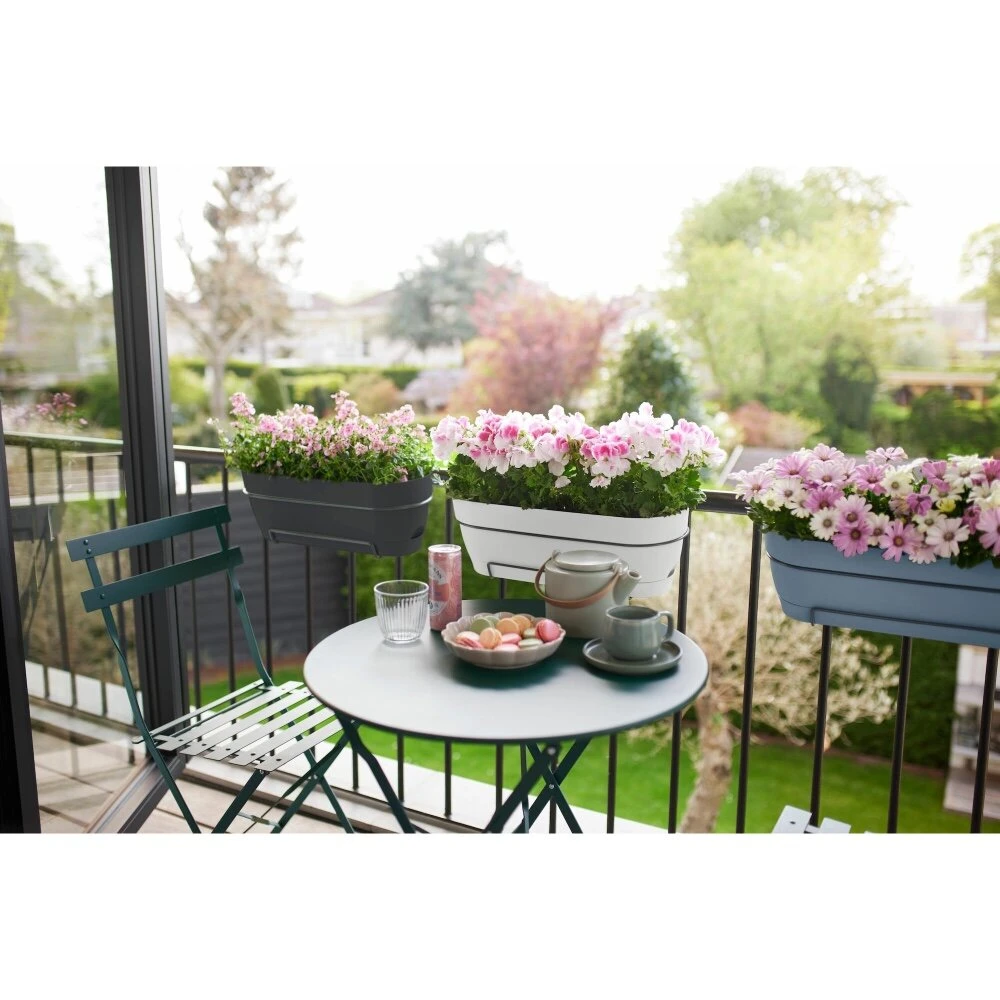 Elho Vibia Campana Balkonbak Allin1 50 Cm Blauw - Afbeelding 7