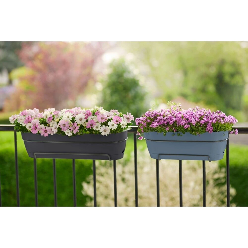 Elho Vibia Campana Balkonbak Allin1 50 Cm Zwart - Afbeelding 7