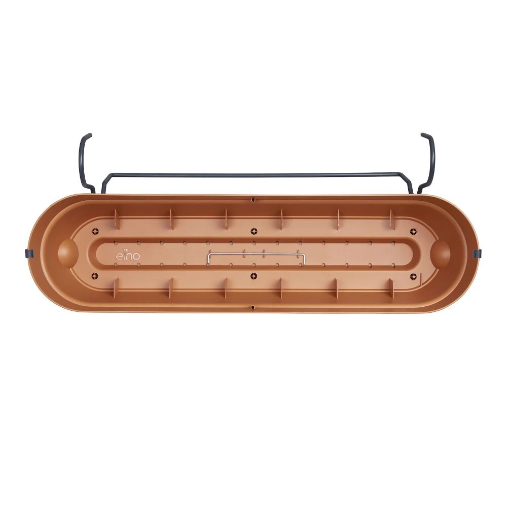 Elho Vibia Campana Balkonbak Allin1 70 Cm Bruin - Afbeelding 5