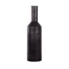Fles Metaal Rustique Black - H 68 X D 18 Cm