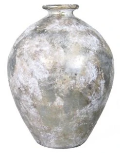 Floran Fles Evi D11/32 H40cm Zilver