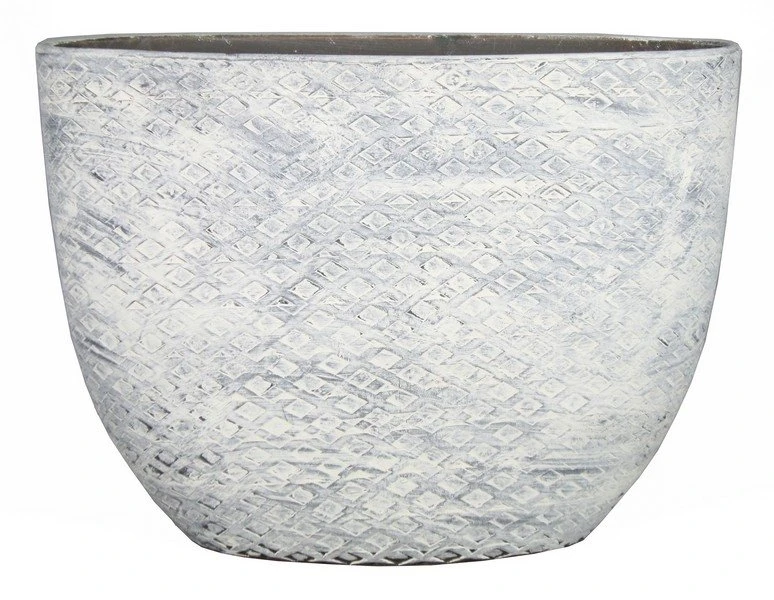 Floran Ovaal Noor 50x20x36cm Cement