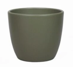 Floran Pot Boule D25 H22.5cm Legergroen Mat Es/21