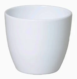 Floran Pot Boule D25 H22.5cm Wit Es/21