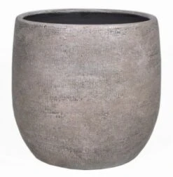 Floran Pot Mira D34 H31cm Industrieel Wit