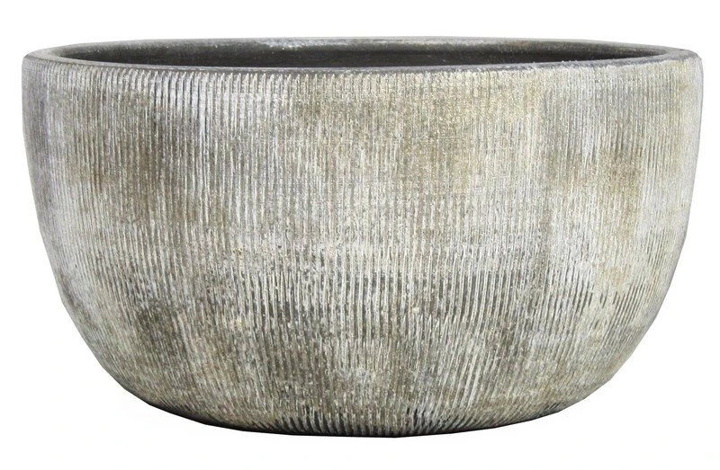 Floran Schaal Kiran D27 H14cm Creme Groen