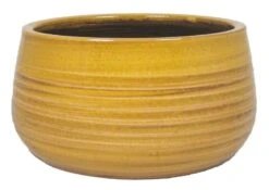 Floran Schaal Sagres D24.5/26.5 H14cm Oker