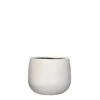 Gabriel Pot Rond Wit - H16xd18cm