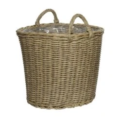 Mand Wicker Camille Natural - Ø 42 X H 27 Cm