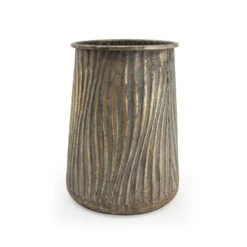Metalen Pot D21x28cm