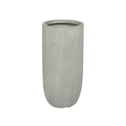 Pot Fender Lichtgrijs - Ø 24 X H 49 Cm