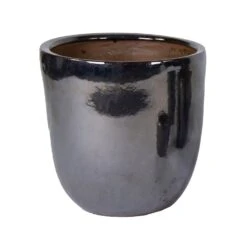 Pot Grace Bullet Bronze − Ø 38 X H 40 Cm