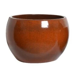 Pot Luca Oranje - Ø 55 X H 38 Cm