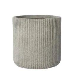 Pot Stripes Green - D 45 X H 45 Cm