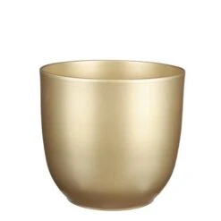 Tusca Pot Rond Goud - H23xd25cm