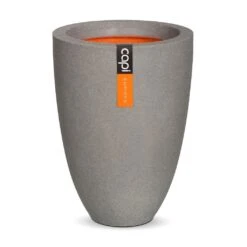 Vaas Elegant Laag I Smooth NL 26x36 Grijs