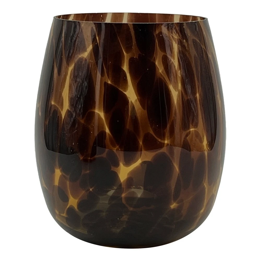 Vaas Glas Animal - Ø 15 X H 16,5 Cm