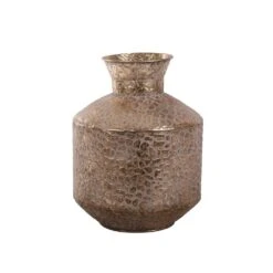 Vaas Metaal White Gold - H 35 X D 26 Cm