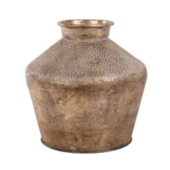 Vaas Metaal White Gold - H 39 X D 40 Cm